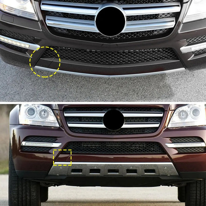 Car Craft Compatible With Mercedes Benz Gl W164 Lci 2009-2012 Front Bumper Tow Hook Towing Tochan Trailer Cover 1648856622 Unpainted - CAR CRAFT INDIA