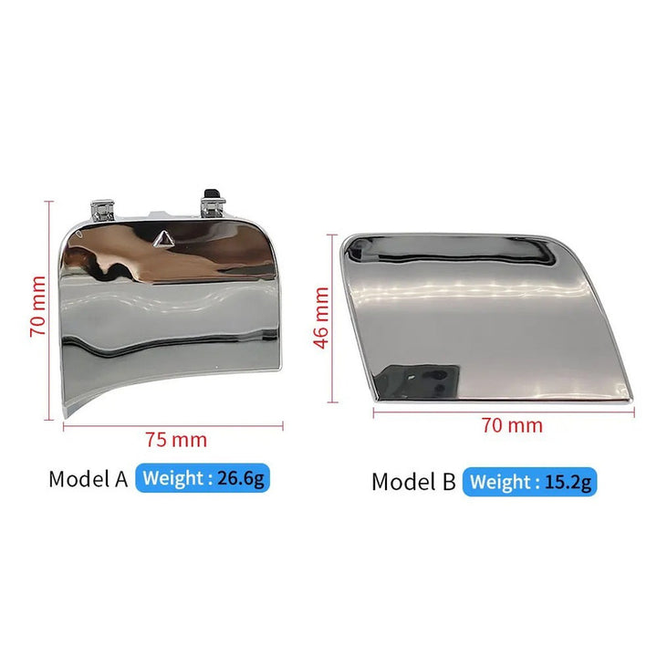 Car Craft Compatible With Mercedes Benz Gls W166 2016-2019 Front Bumper Tow Hook Towing Tochan Trailer Cover 1668852423 Unpainted - CAR CRAFT INDIA