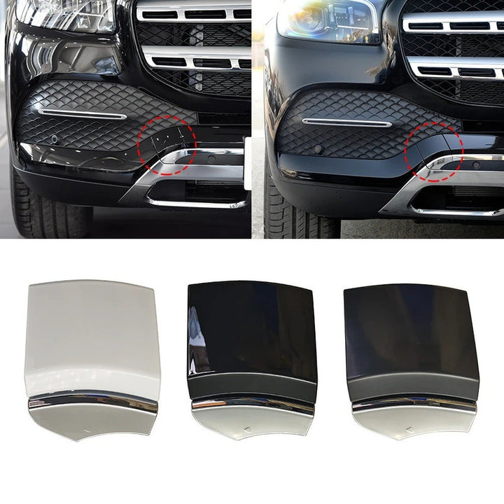 Car Craft Compatible With Mercedes Benz Gls W167 X167 2020-2023 Front Bumper Tow Hook Towing Tochan Trailer Cover 1678855002 Unpainted - CAR CRAFT INDIA