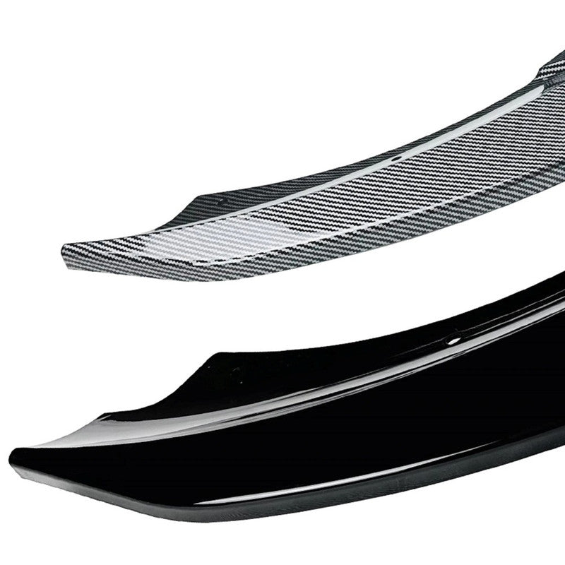 Car Craft Compatible With Mercedes Benz A Class W176 2012-2015 Standard Front Bumper Lip Splitter Diffuser Skirst Flag Canard Glossy Black Zst-583 Gb