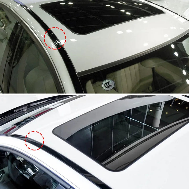 Car Craft Compatible With Mercedes C Class W204 2007-2014 S Class W222 14-18 B Class W246 Gls W166 W292 12-18 E Class W212 10-16 Roof Rail Molding Trim Luggage Rack Cover Plate 2046983530 Unpainted - CAR CRAFT INDIA