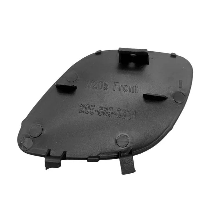 Car Craft Compatible With Mercedes Benz C Class W205 2015-2019 Front Bumper Tow Hook Towing Tochan Trailer Cover 2058850324 Unpainted - CAR CRAFT INDIA