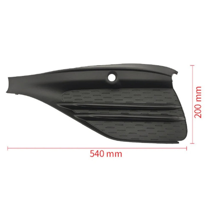 Car Craft Compatible With Mercedes Benz C Class W206 2021-2024 Front Amg Bumper Fog Lamp Light Grill Trim Cover Skirts Splitter Right 2068854205 - CAR CRAFT INDIA