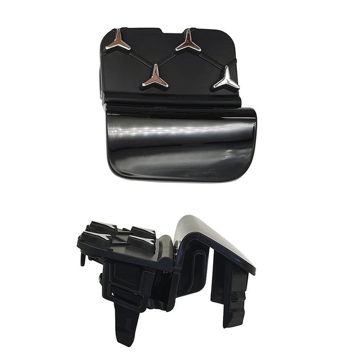 Car Craft Compatible With Mercedes Benz C Class W206 2021-2024 Amg Front Bumper Tow Hook Towing Tochan Trailer Cover 2068850402 Unpainted - CAR CRAFT INDIA