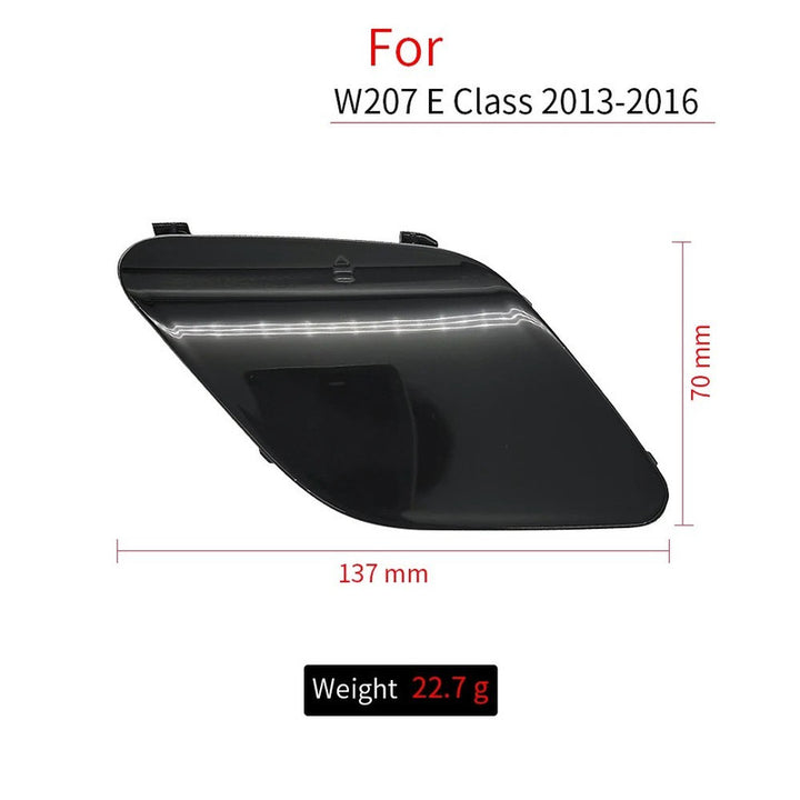 Car Craft Compatible With Mercedes Benz E Class Coupe W207 2013-2016 Front Bumper Tow Hook Towing Tochan Trailer Cover 2078850024 Unpainted - CAR CRAFT INDIA