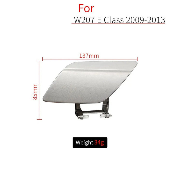 Car Craft Compatible With Mercedes Benz E Class W207 Coupe 2 Door 2009-2013 Car Front Bumper Headlight Washer Spray Cover Cap 2078800105 Left Unpainted - CAR CRAFT INDIA