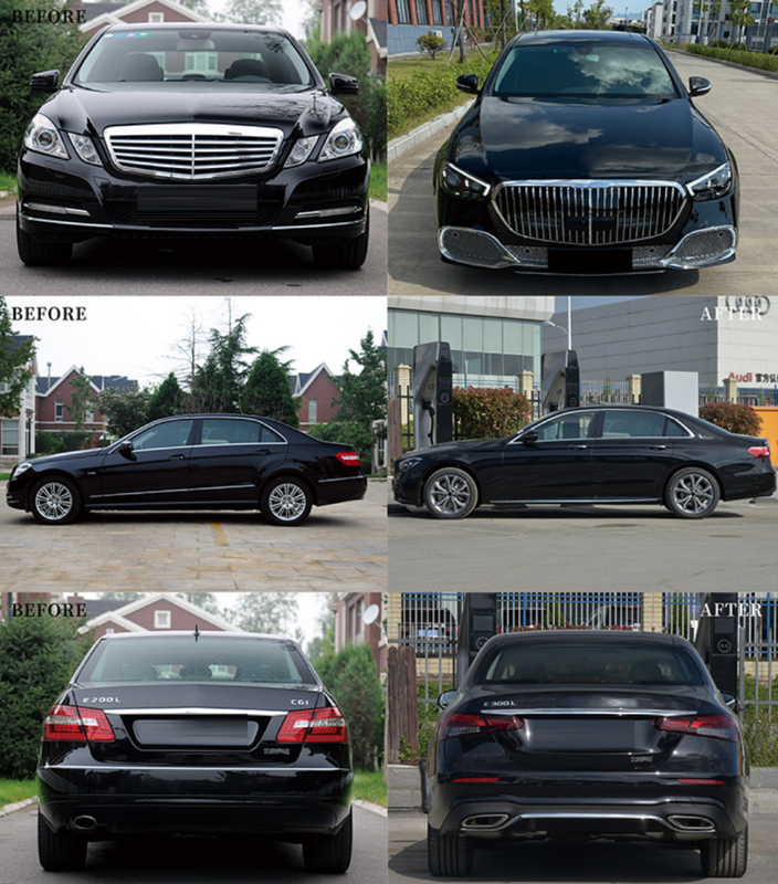 W212 Restyling E CLASS W212 2009-2013 TO W213 LCI 2021+ MAYBACH UPGRADE FACELIFT ...