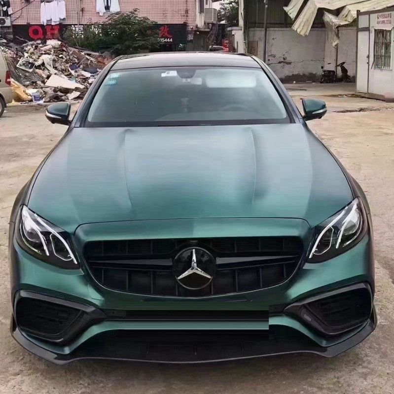 Car Craft Compatible With Mercedes Benz E Class W213 2016-2019 Upgrade To E63 Amg Bonnet Hood Amg Style