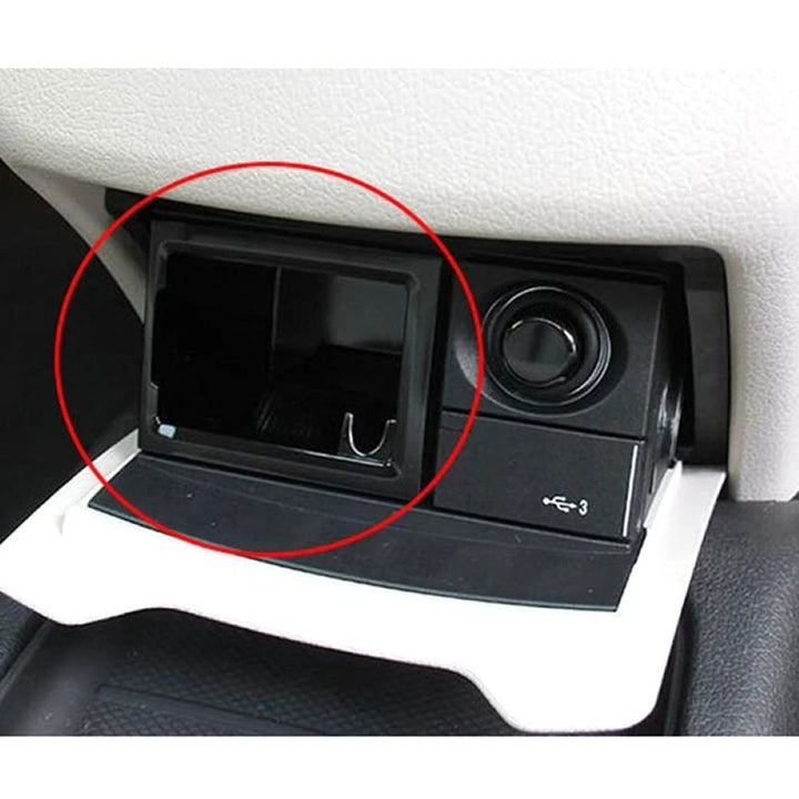 Car Craft Compatible With Mercedes Benz E Class W213 2017-2020 Rear Back Row Ashtray Liner Box Coin Box Storage Box 2138102601 - CAR CRAFT INDIA