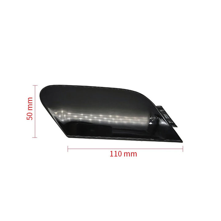 Car Craft Compatible With Mercedes Benz S Class W222 2014-2017 Rear Bumper Tow Hook Towing Tochan Trailer Cover 2228850424 2228853600 Unpainted - CAR CRAFT INDIA