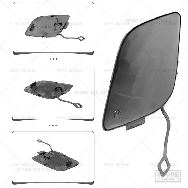 Car Craft Compatible With Mercedes Benz R Class W251 2010-2013 Front Bumper Tow Hook Towing Tochan Trailer Cover 2518852623 Unpainted - CAR CRAFT INDIA