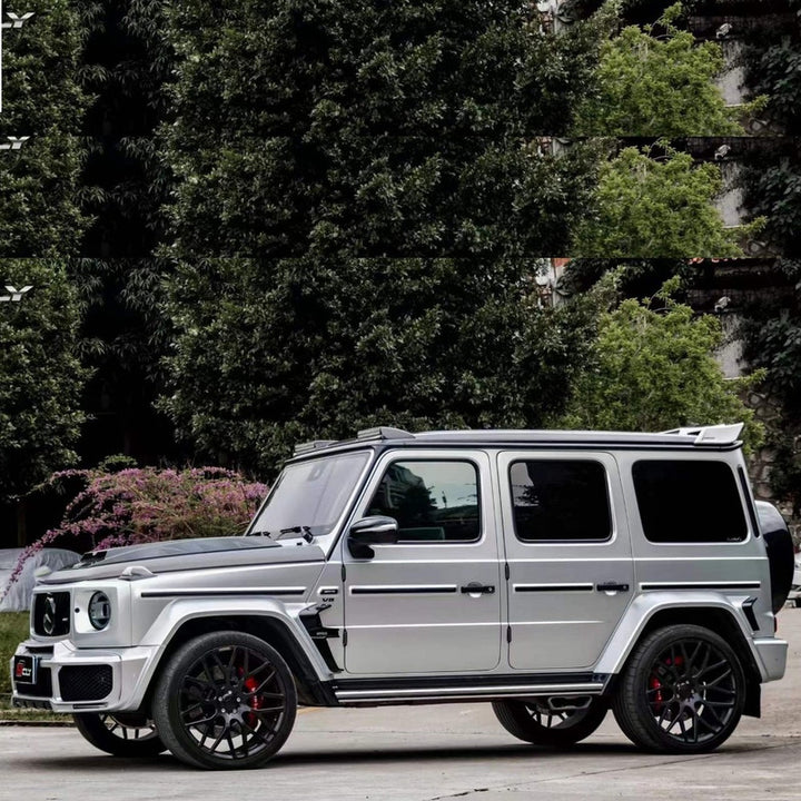 Car Craft Compatible With Mercedes Benz G Class G Wagon W464 2019-2024 Upgrade Facelift Convert To G63 G55 G500 Brabus Bbs Bodykit Bumper