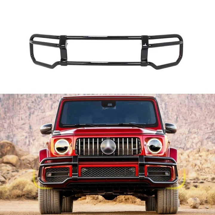 Car Craft Compatible With Mercedes Benz G Class G Wagon W464 G350 G400 G550 G63 G500 2019+ Front Bumper Guard Off-road Protection Bar Crash Barrier
