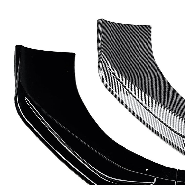 Car Craft Compatible With Mercedes Benz Glb Class X247 Facelift 2024+ Glb220 Glb35 Amg Front Bumper Lip Skirt Splitter Spoiler Zst-1039 Glossy Black