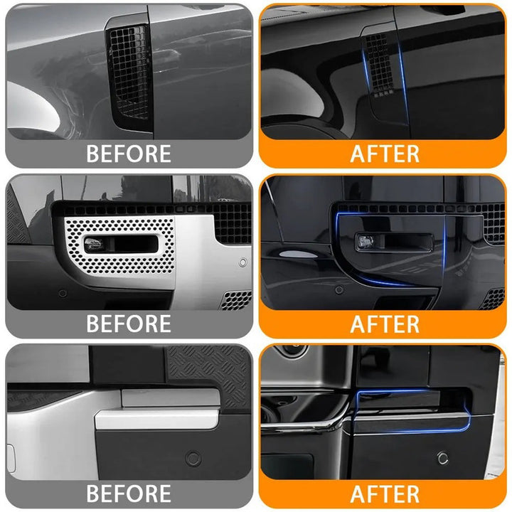 Car Craft Compatible With Land Range Rover Defender 90 110 130 L663 2026 Upgrade Coversion Obsidian Bodykit Bumper Fender Hood Vent Fog Grill Cover Trim Skirt - CAR CRAFT INDIA