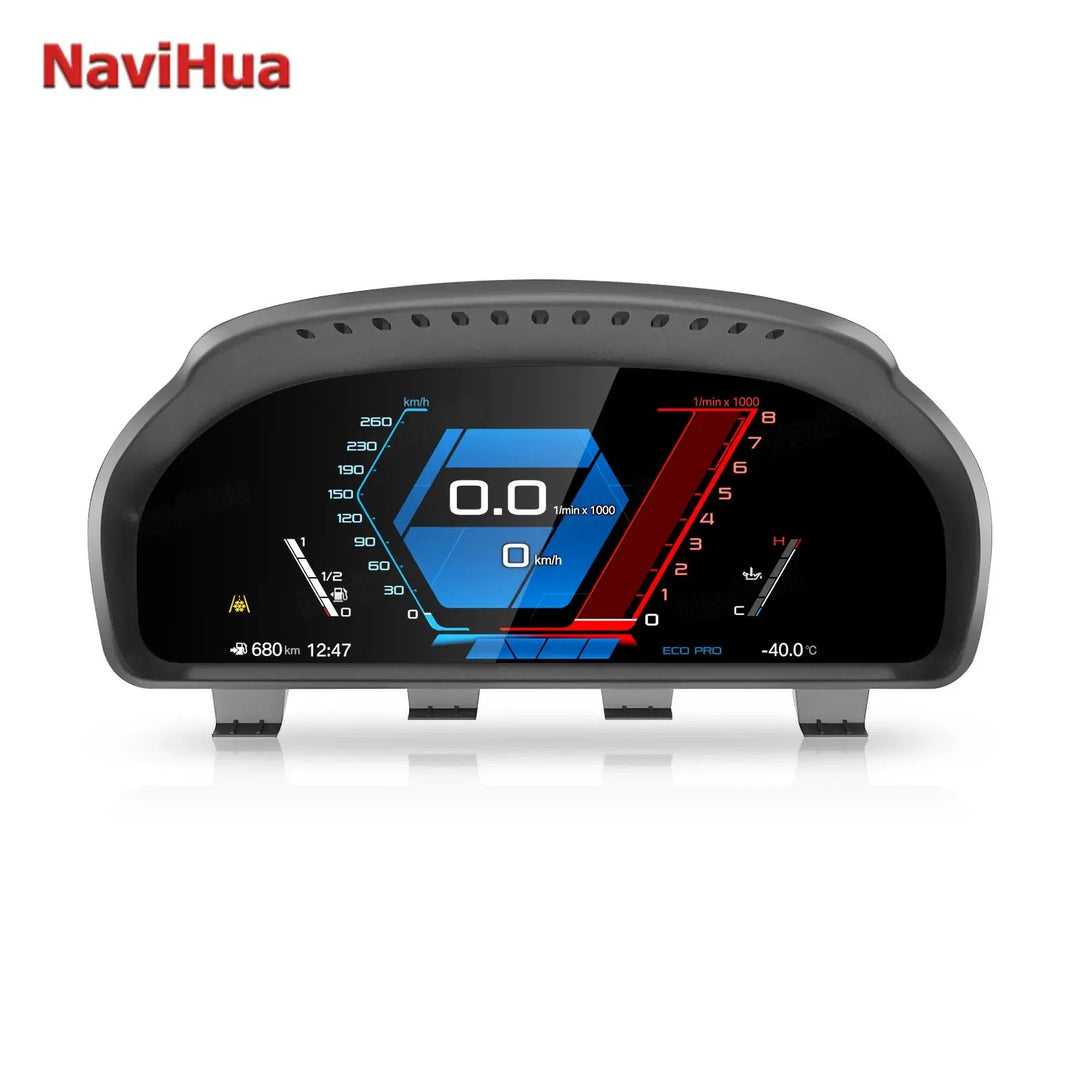 BMW 1 2 3 4 5 6 7 X1 X3 X4 X5 X6 X7 Z4 F10 F20 F30 F34 F12 F02 F48 F25 F26 F15 F16 E60 E70 E90 E84 E89 ANDROID DIGITAL INSTRUMENTAL CLUSTER SPEEDOMEETER  WITH CARPLAY