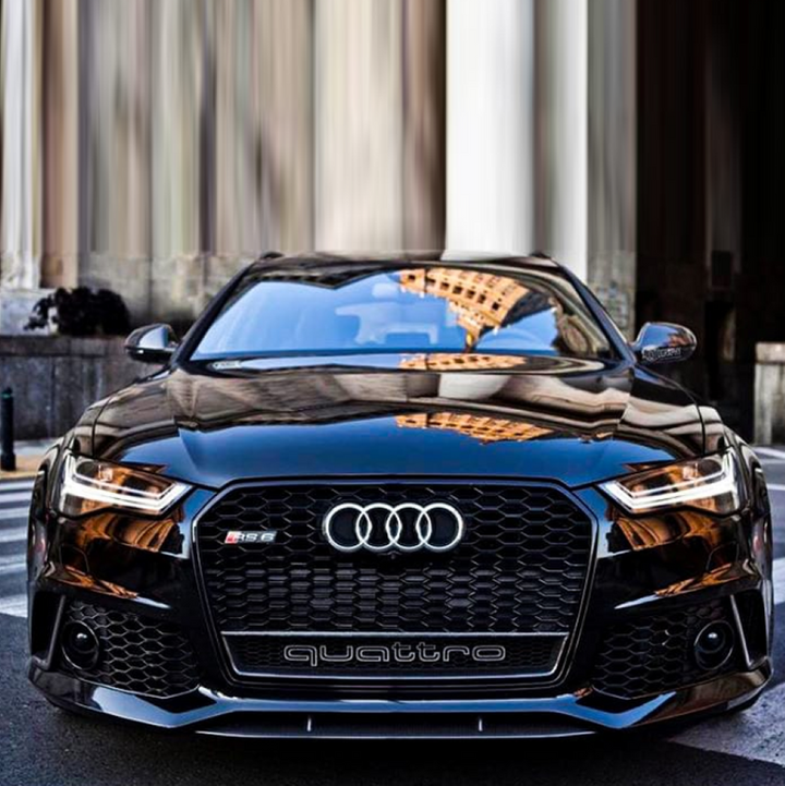 Car Craft Compatible With Audi A6 2016-2018 Upgrade Facelift Convert To Rs6 Bodykit Bumper Grill Fog Gril Trim Skirt Rsu