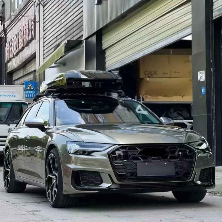 Car Craft Compatible With Audi A6 S6 Rs6 C8 2019-2023 Front Rs6 Sport Bumper Upgraded Show Honeycomb Style Grill Mesh Rsu Dlw0601070878 Bl Black - CAR CRAFT INDIA
