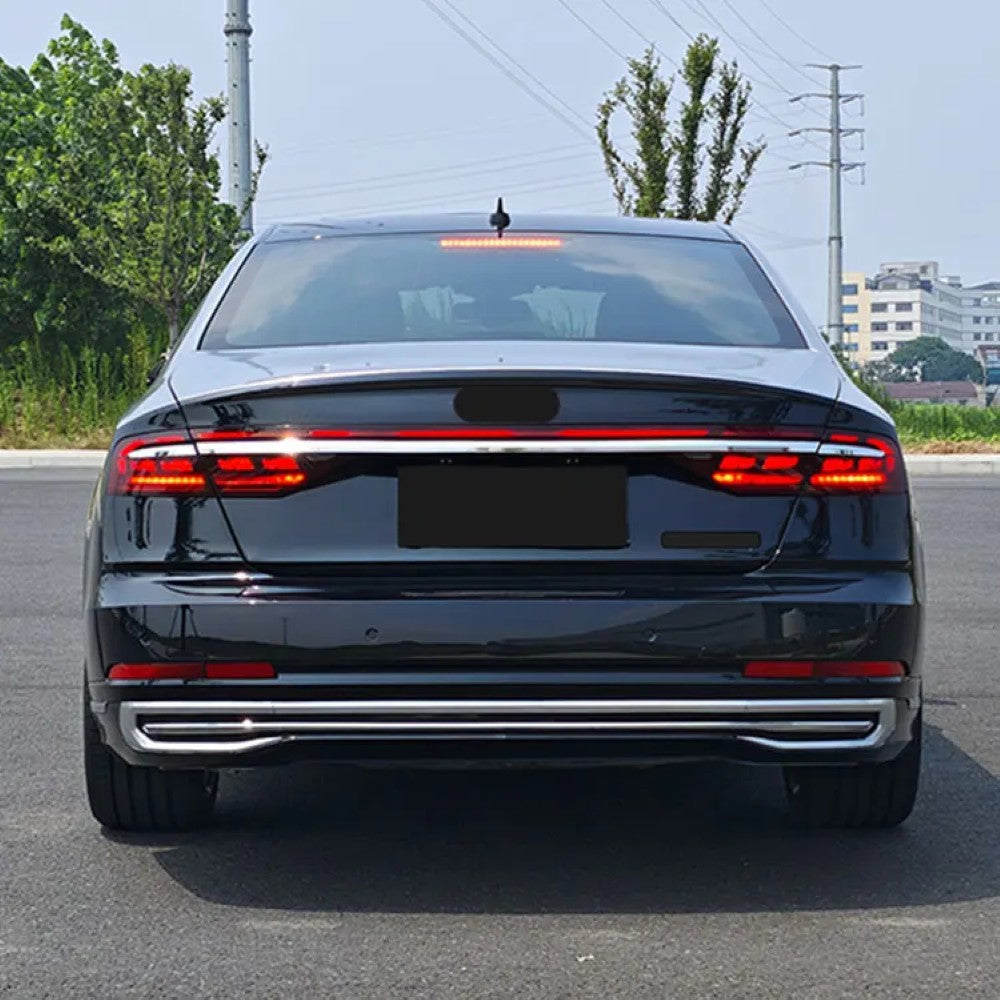 Car Craft Compatible With Audi A8 D4 2010-2017 To 2018+ Horch D5pa Upgrade Facelift Matrix Conversion Bodykit Bumper Hood Trunk Headlight Taillight CC-6318