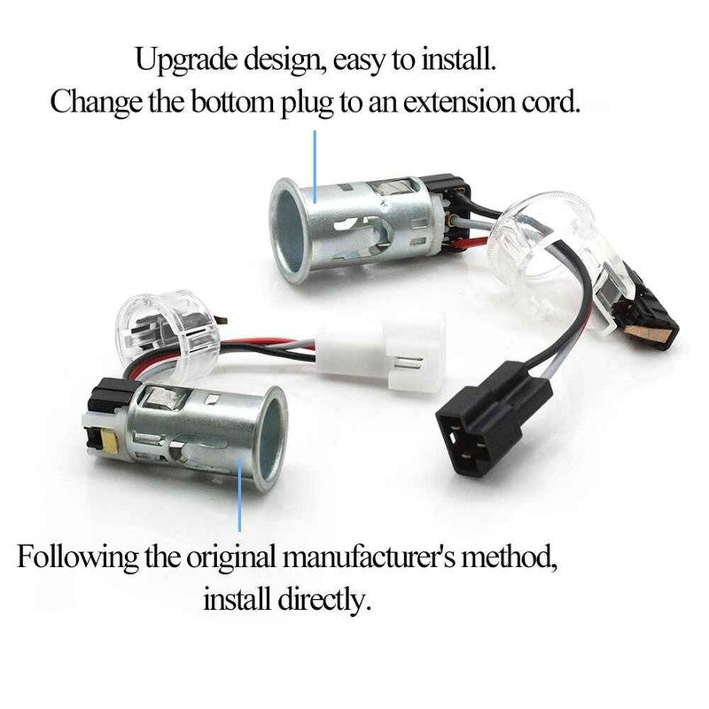 Car Craft Compatible With Mercedes C E Class W204 07-10 W207 W212 Cls W218 12-17 Sls W197 10-14 Amg Gt W190 15-18 Slk Slc W172 11-19 Charging Cigarette Cigar Lighter Socket Plug Mount A 0009063900