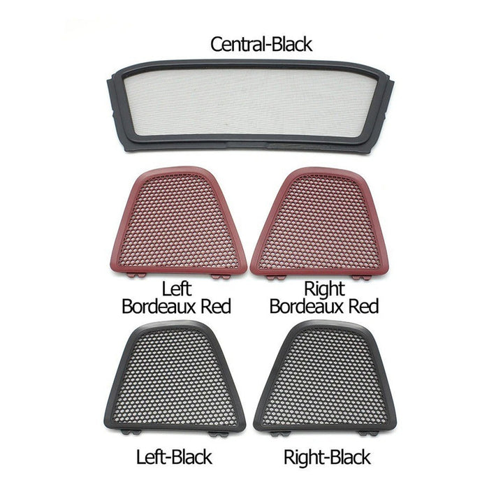 Car Craft Compatible With Porsche Boxster 981 2013–2016 718 Boxster 982 2017–2023 Interior Seat Backrest Roof Net Cover Seatback Seat Cushion Back Mesh Grid 98156158402-1 Right Brown CC-10643