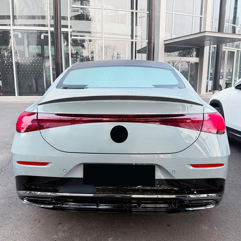 Car Craft Compatible With Mercedes Benz Cla C174 C178 2026+ Amg Line Rear Trunk Wing Boot Lip Roof Spoiler  Zst-1564 Cf Carbon Fiber Look Black CC-10949