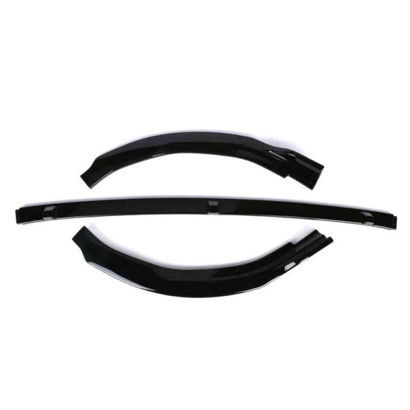 Car Craft Compatible With Toyota Camry 2018-2020 Front Bumper Lip Skirt Trim Glossy Black