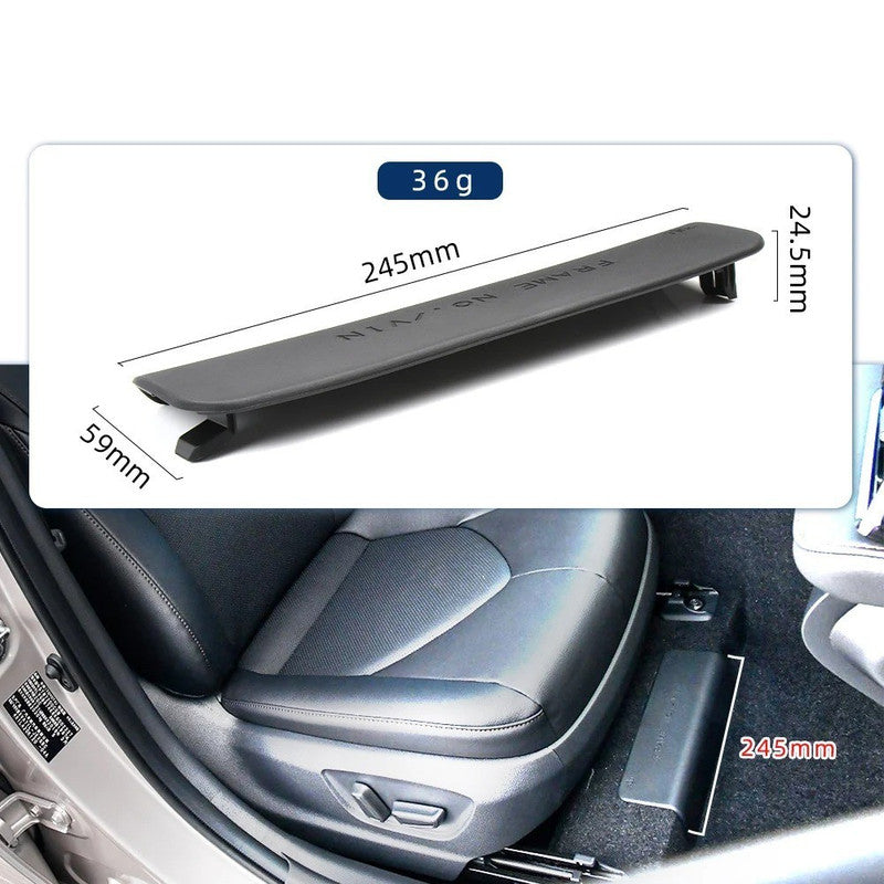 Car Craft Compatible With Toyota Avalon Camry Lexus Es Avalon 2018-2020 Camry 2017-2024 Lexus Es 2018-2024 Passenger Seat Vehicle Identify Number Panel Frame Vin Number Cover 58569-33030-c0 CC-9055