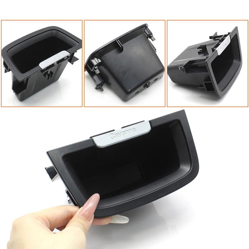 Car Craft Compatible With Porsche Cayenne 9y0 9ya 2018-2023 Car Center Console Storage Box Cover Modified Storage Tray Box Replacement 9y0864051 CC-10665
