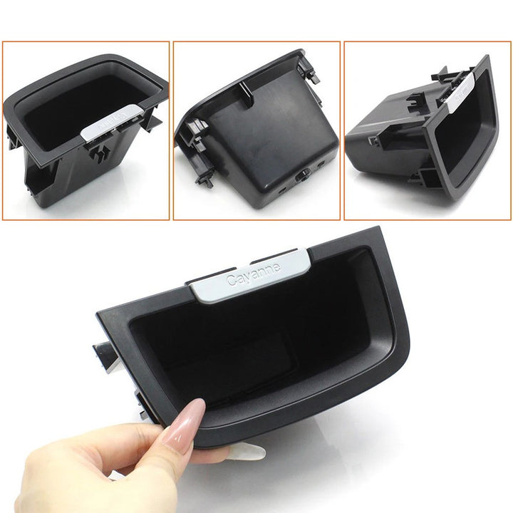 Car Craft Compatible With Porsche Cayenne 9y0 9ya 2018-2023 Car Center Console Storage Box Cover Modified Storage Tray Box Replacement 9y0864051 CC-10665