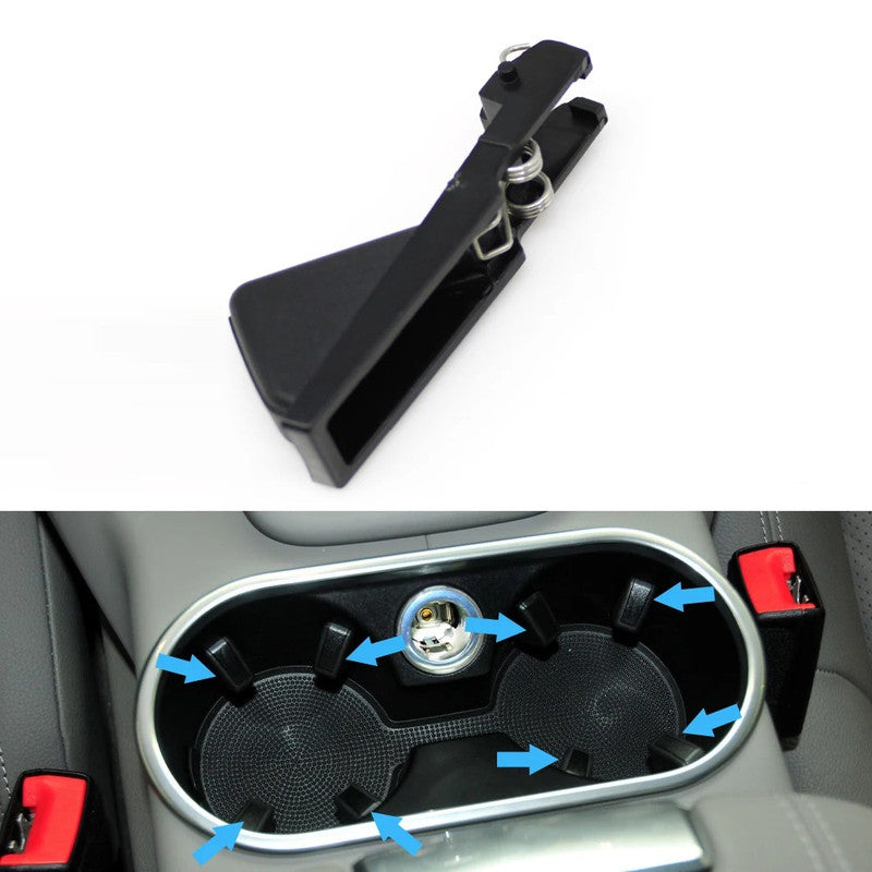 Car Craft Compatible With Porsche Cayenne 7p5 958 92a 2011-2017 Car Center Console Water Drink Cup Holder Assembly Buckle 7p5862531-c