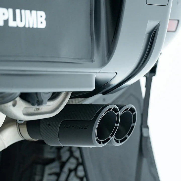 Car Craft Compatible With Land Range Rover Defender 90 110 130 L663 2020-2026 Plumb M One Series Electronically Controlled Mid And Rear End Exhaust System Controllable Exhaust Pipe Tip System Plumb-028