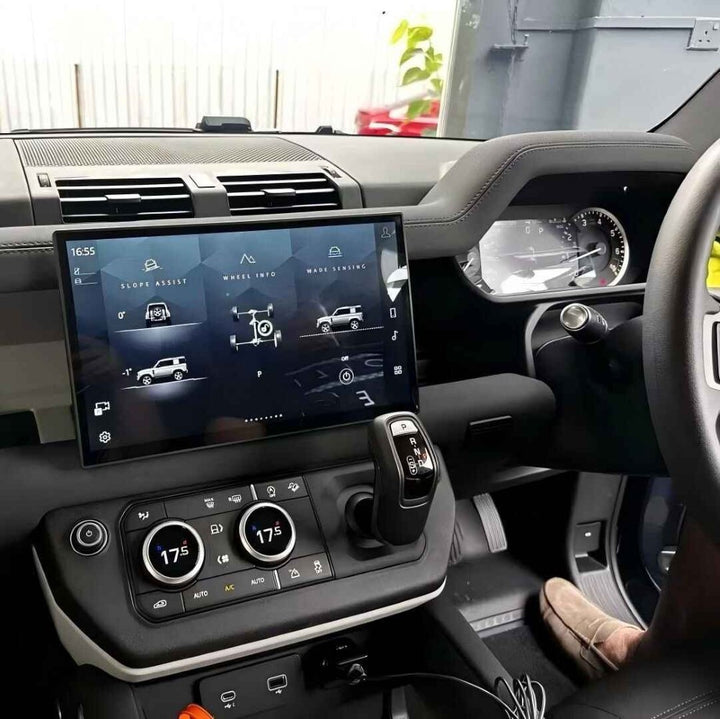 Car Craft Compatible With Range Land Rover Defender 90 110 130 L663 2020-2024 Android Multimedia Infotainment Touchscreen Touch Dvd Player Wireless Carplay Android Auto 4gb +64gb 13.3 Inch