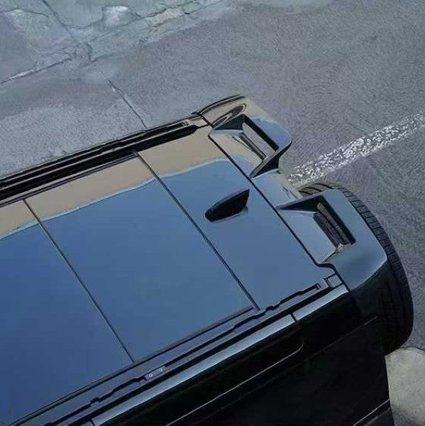 Car Craft Compatible With Land Range Rover Defender 90 110 130 2020-2026 L663 Rear Trunk Roof Wing Spoiler Lip Splitter Rock Style Kt Design Carbon Fiber  Look - CAR CRAFT INDIA