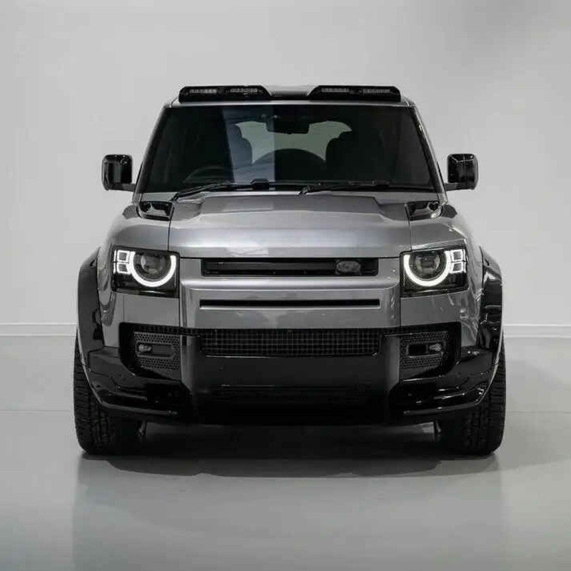 Car Craft Compatible With Range Land Rover Defender L663 2020-2025 90 110 130 Upgrade Convertion Bodykit Urban U Style Front Roof Spoiler With Light Led