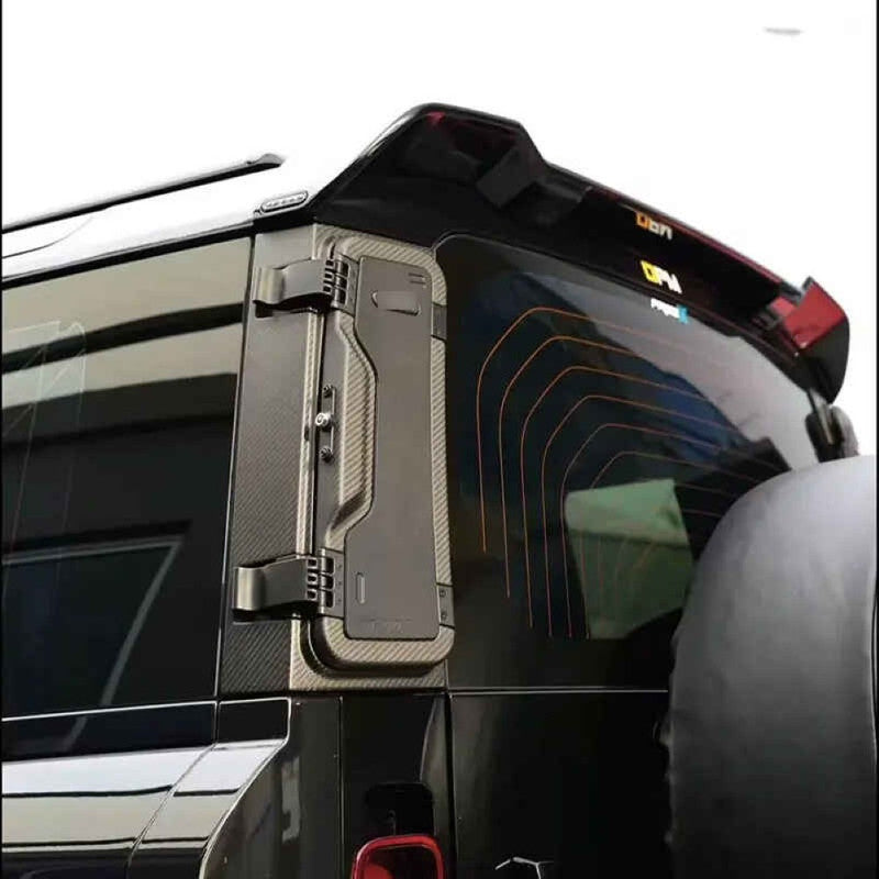 Car Craft Compatible With Range Land Rover Defender L663 2020-2025 90 110 130 Upgrade Convertion Bodykit Urban U Style Rear Roof Wing Boot Lip Spoiler - CAR CRAFT INDIA