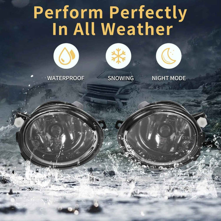 Car Craft Compatible With Bmw 3 Series E46 1998-2004 Front Bumper Fog Lamp Light M Sport Mt M Tech Bumper