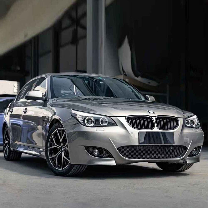 Car Craft Compatible With Bmw 5 Series E60 2004-2010 Front Rear Bumper Upgrade Convert To M Sport M5 Bodykit Bumper Side Skirt Running Board Gc E60 014 CC-10671