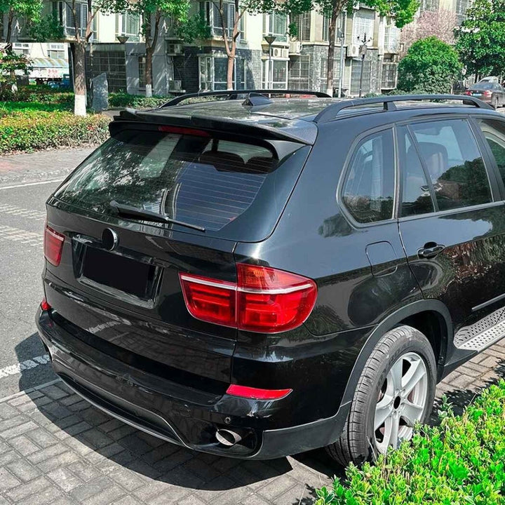 Car Craft Compatible With Bmw X5 E70 2008-2013 Trunk Wing Lip Boot Rear Spoiler Zst-1119 Gb Glossy Black - CAR CRAFT INDIA