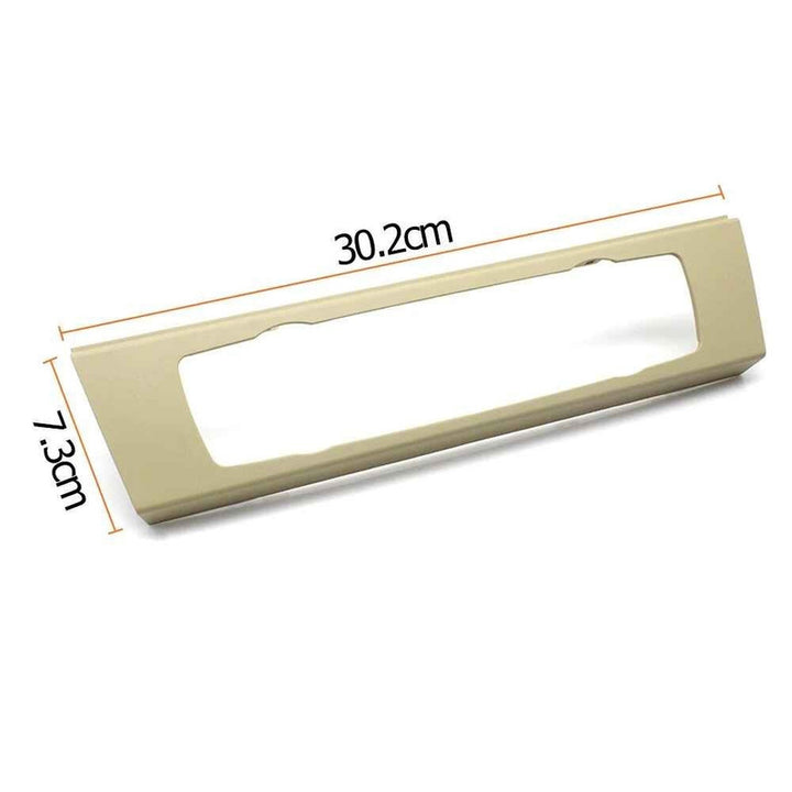 Car Craft Compatible With Bmw 3 Series E90 E91 E92 E93 2004-2012 Car Dashborad Interior Central Air Conditioning Cd Console Cover Hvac Trim Panel C 64116956490 Beige