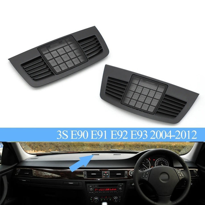 Car Craft Compatible With Bmw 3 Series E90 E91 E92 E93 2004-2012 Car Interior Front Dashboard Audio Loudspeaker Cover Grille Panel Trim Replacement Middle Centre 51457123749 Model A - CAR CRAFT INDIA