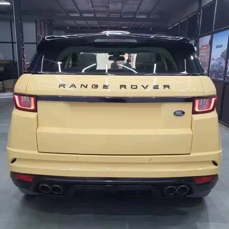 Car Craft Compatible With Land Range Rover Rr Evoque 2010-2015 Upgrade Facelift Conver To 2017 Evoque Sva Bodykit Bumper Side Skirts Grill