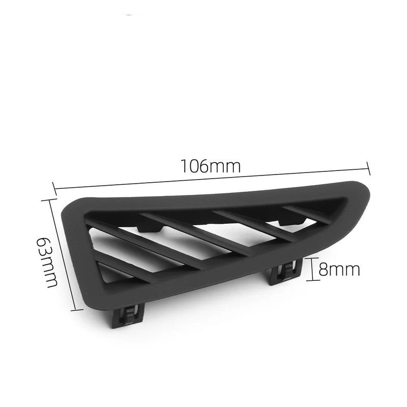 Car Craft Compatible With Bmw 7 Series F01 F02 F04 2009-2014 Auto Parts Car Central Control Dashboard Side Ac Air Vent Outlet Frame Cover Trim Small 51459172959 Black Right Driver Side CC-9070