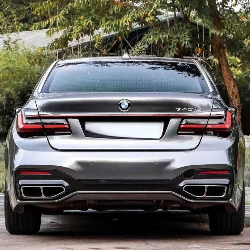 Car Craft Compatible With Bmw 7 Series F01 F02 2009-2014 Upgrade Facelift Convert To G12 Lci 2019-2024 M Sport Kit Bumper Grill Headlight Taillight Trunk Fender Spoiler Bodykit No Cut
