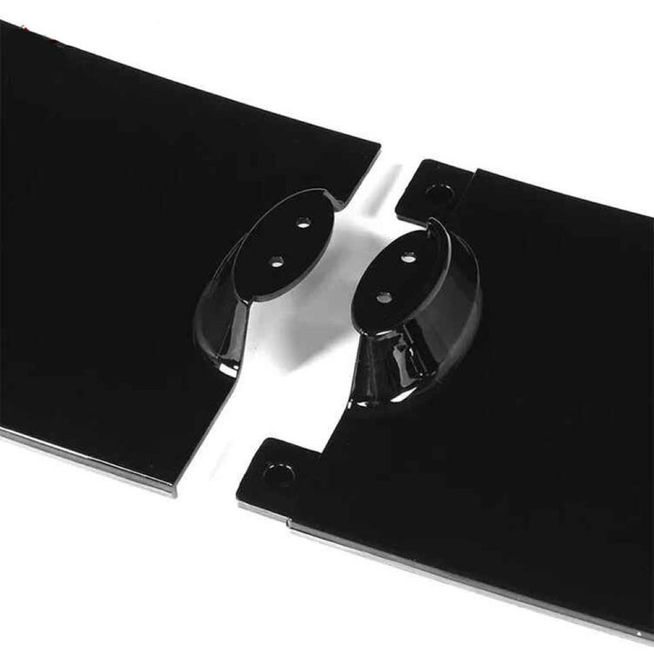 Car Craft Compatible With Bmw 5 Series F10 2010-2017 M Sport M Performance M Tech Front Bumper Lip Skirt Trim Glossy Black