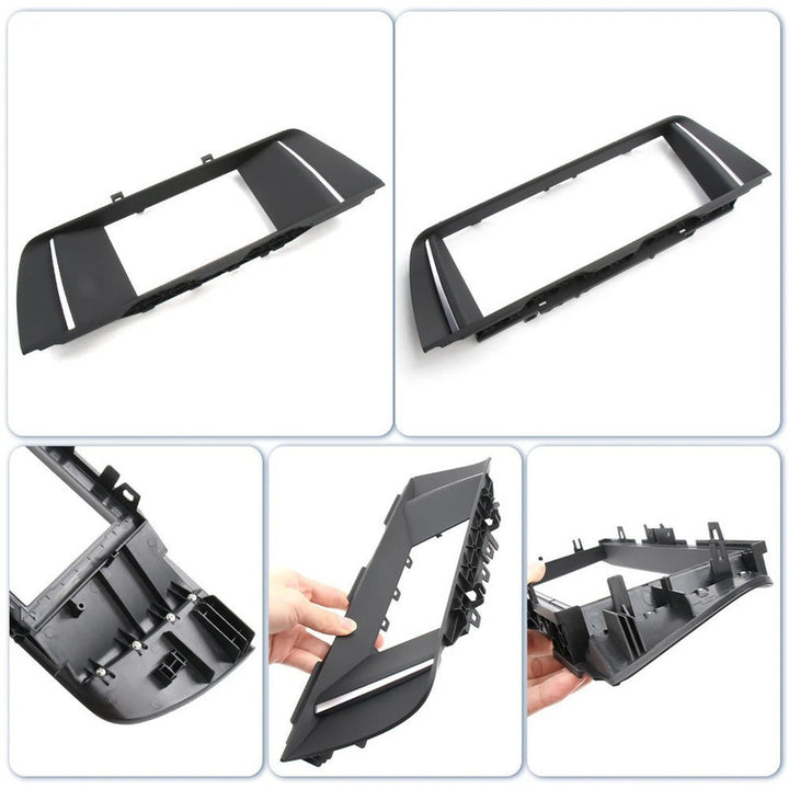 Car Craft Compatible With Bmw 5 Series F10 F18 Id4 Infotainment Display Screen Player Radio Frame Trim Lcd Cover Panel 65509301374 10.25 Inch CC-9021