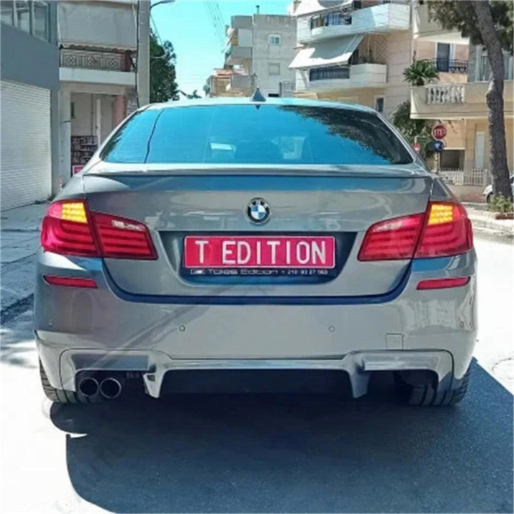 Car Craft Compatible With Bmw 5 Series F10 2010-2017 Car Rear Upgraded Tail Light Lamp Xenon Taillight Retrofit Upgrade Modified Led Drl Hid Light Red - CAR CRAFT INDIA