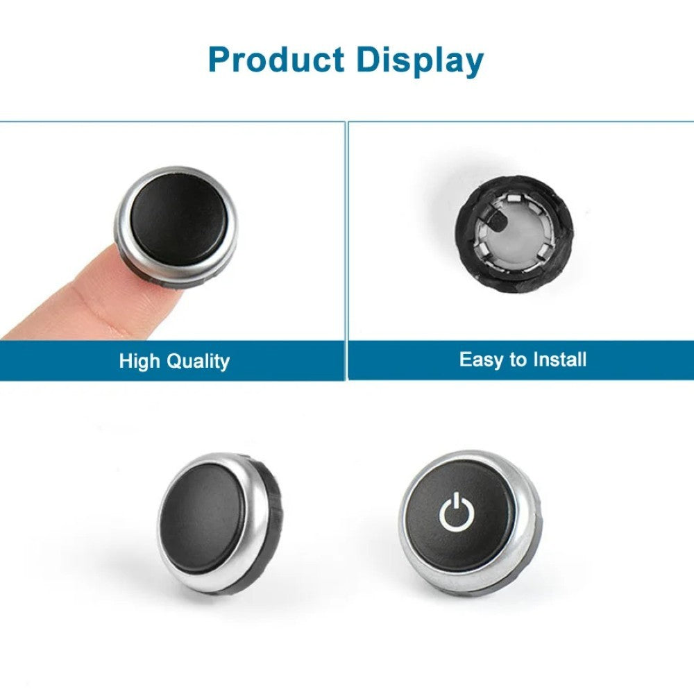Car Craft Compatible With Bmw 5 Series F10 F07 Gt 11-17 6 Series F06 11-15 7 Series F01 F02 F04 09-15 X5 X6 F15 F16 14-18 Front Console Radio Music Player Volume Knob Switch Button 61319230047 Without Letter CC-7929 - CAR CRAFT INDIA