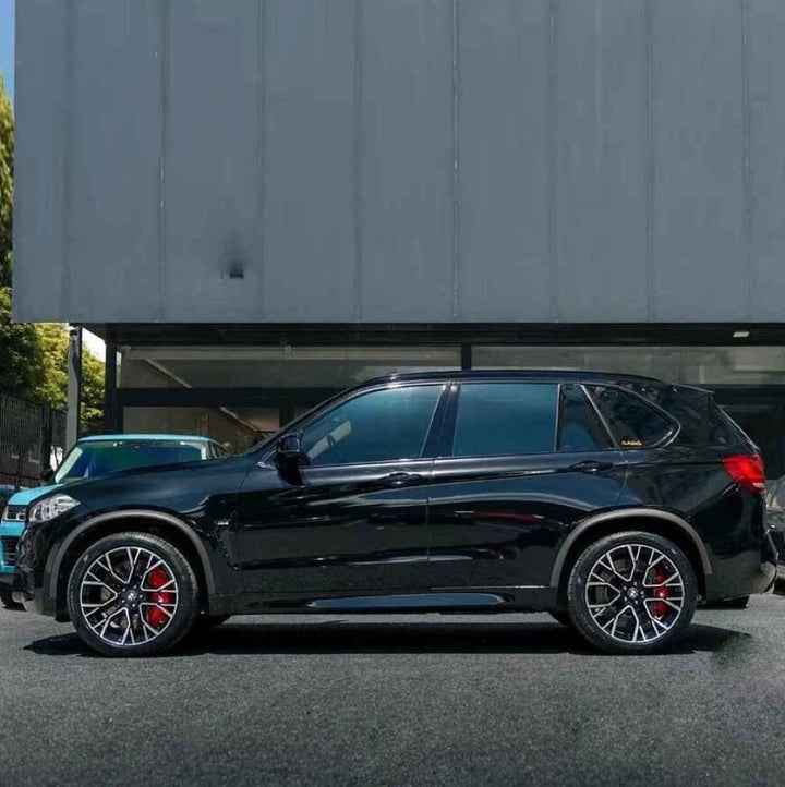 Car Craft Compatible With Bmw X5 F15 2014-2019 Rear Bumper Upgrade Convert To M Sport Mp M Performance M Sport X5m Bodykit Wheel Arch F15-005 Gc