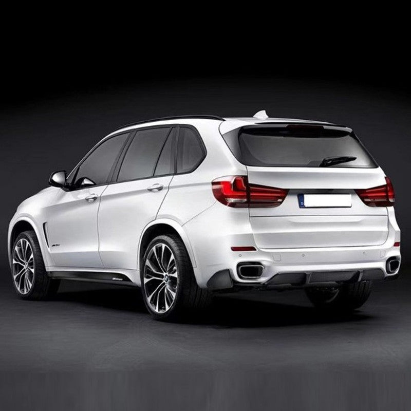 Car Craft Compatible With Bmw X5 F15 2014-2019 Rear Bumper Upgrade Convert To M Sport Mp M Performance M Sport Mt Bodykit Wheel Arch F15-003 Gc